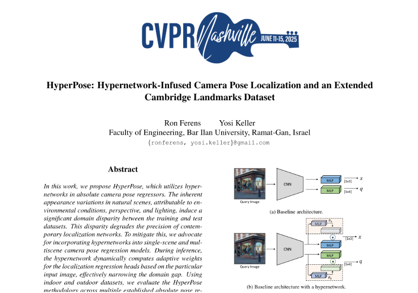 HyperPose: Hypernetwork-Infused Camera Pose Localization and an Extended Cambridge Landmarks Dataset
